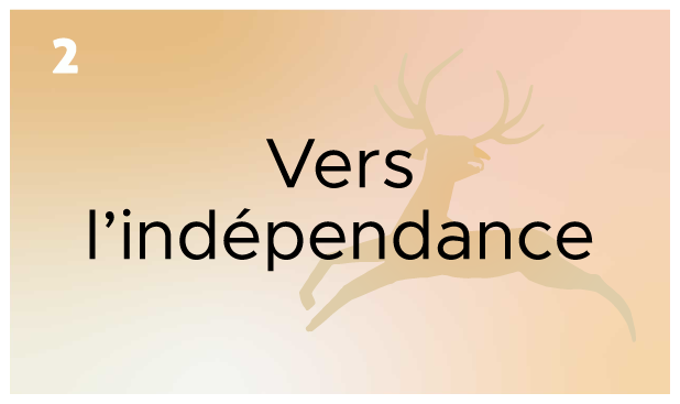 Vers l'indépendance