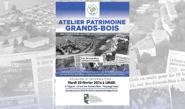 Réunion du groupe d'histoire aux Grands Bois le 20 février 2024